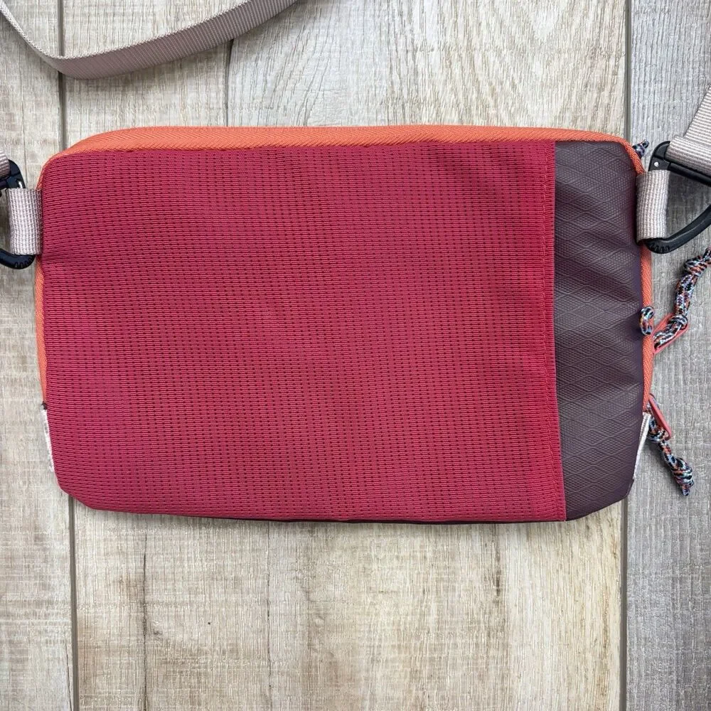 Chums Rover Cross Body Bag Hiking Outdoors Travel Trail Adjustable Brick Orange
